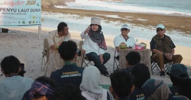 Wabup KSB, Hj. Hanipah Tinjau Habitat Mawil (dok. Prokopim Sumbawa Barat)