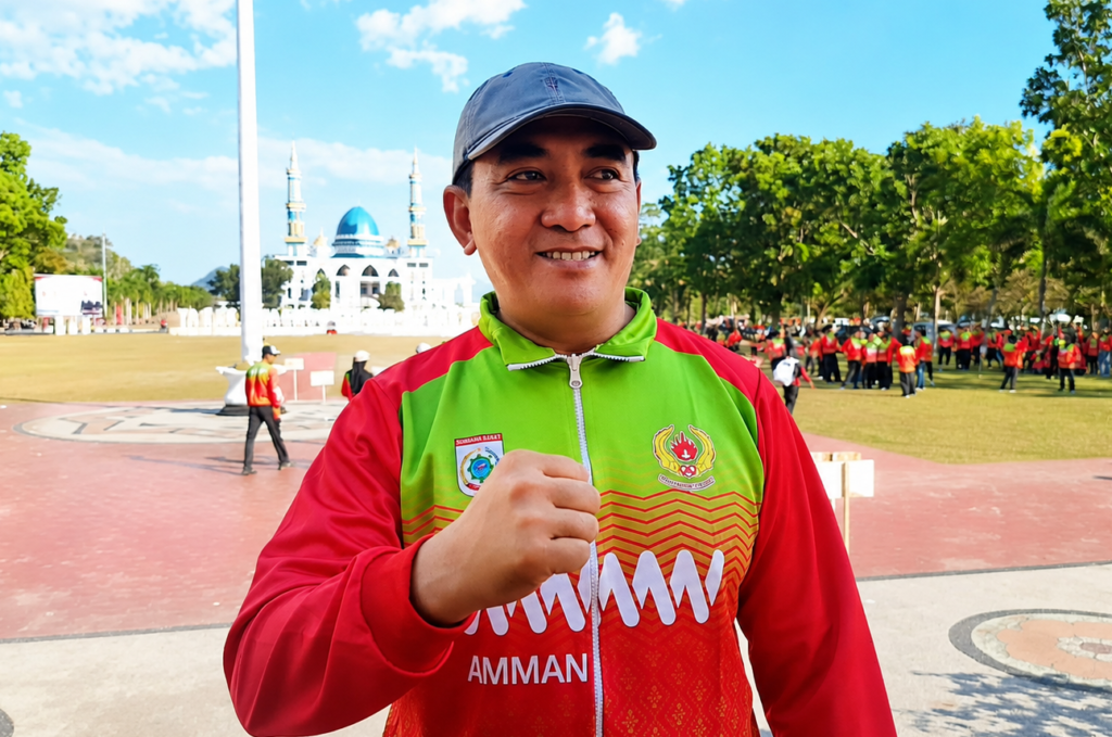Foto: Ketua KONI KSB Andi Laweng