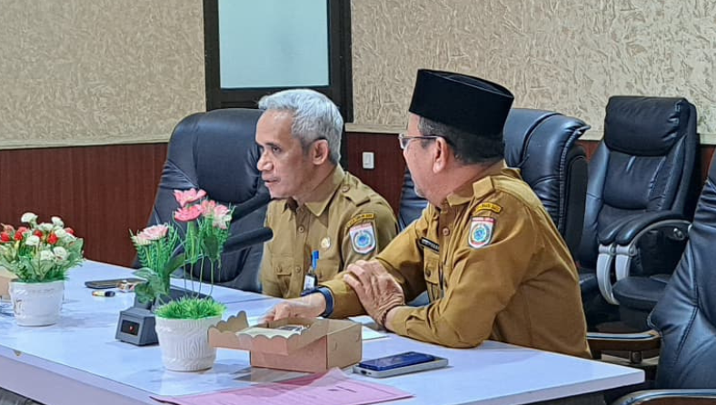 Foto: Rapat penyususnan konsep Car Free Night di Alun-Alun Kota Taliwang (dok. PPID Sumbawa Barat)