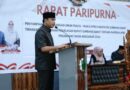 Foto: Sidang Paripurna penyampaian Pandangan Umum Fraksi DPRD KSB terhadap Raperda APBD Perubahan