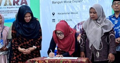 Foto: Perjanjian Kerja Sama (PKS) Pemerintah KSB dengan TK H.I Al-Ikhlas Bukit Damai