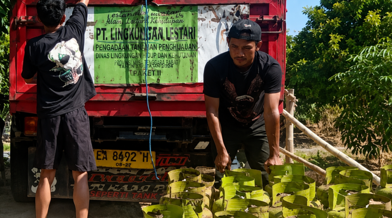 Foto: Distribusi Gas Melon Sumbawa Barat