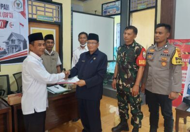 Foto: Pelantikan PAW BPD Lamusung