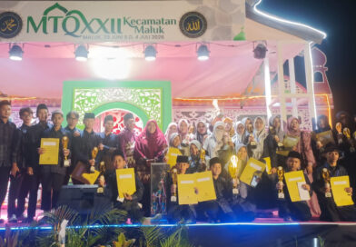 Desa Pasir Putih Pertahankan Juara Umum MTQ Maluk