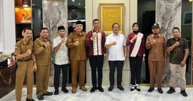 Foto: Wakil Paskibraka Nasional Asal KSB, Maharazthu Rizqhy Ramadhana Chubuyana bertemu Gubernur NTB