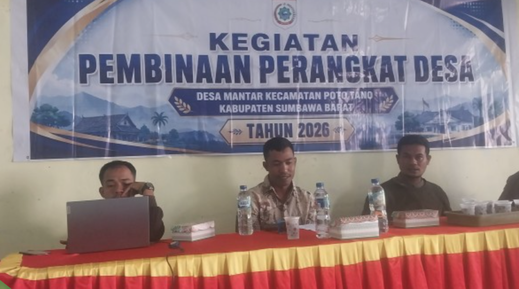 Foto: Pelatihan Perangkat Desa Mantar