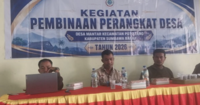Foto: Pelatihan Perangkat Desa Mantar