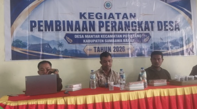 Foto: Pelatihan Perangkat Desa Mantar