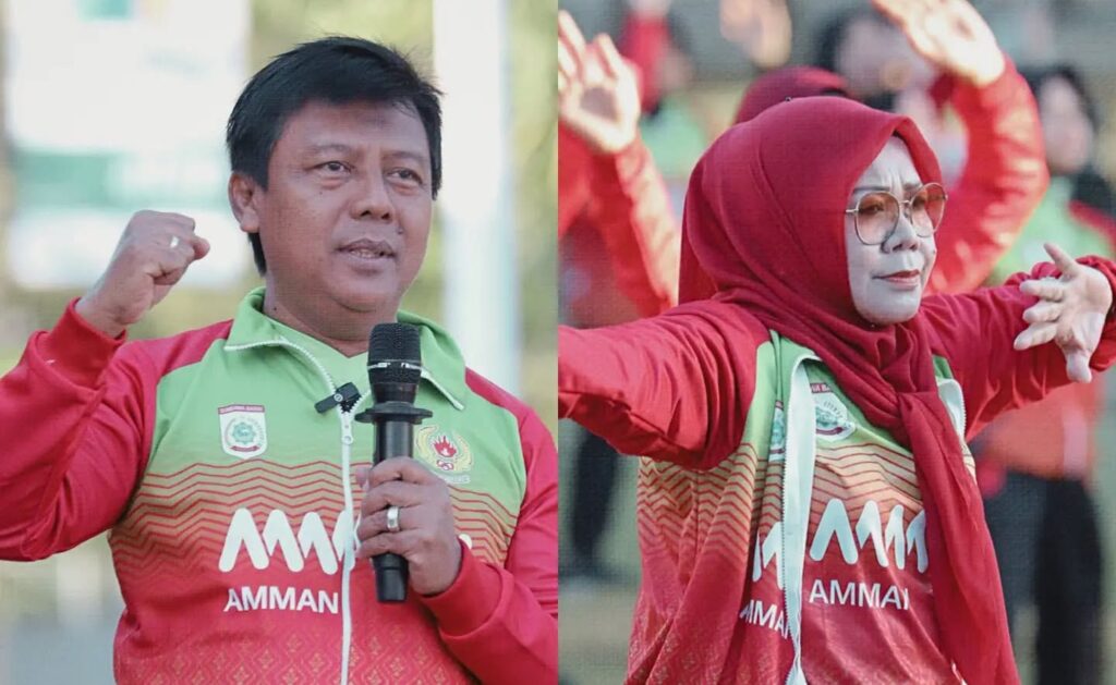 Foto: Bupati KSB, H. Amar Nurmansyah (kiri) dan Wabup KSB. Hj Hanipah (kanan)
