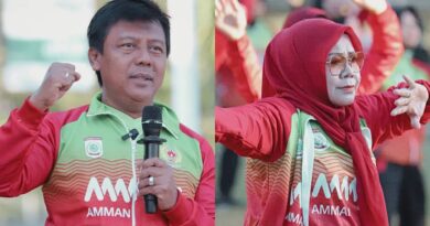 Foto: Bupati KSB, H. Amar Nurmansyah (kiri) dan Wabup KSB. Hj Hanipah (kanan)