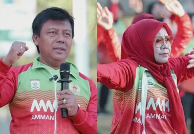 Foto: Bupati KSB, H. Amar Nurmansyah (kiri) dan Wabup KSB. Hj Hanipah (kanan)