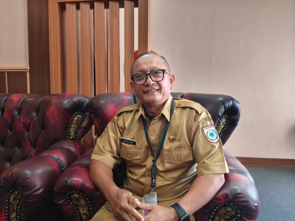 Foto: Kepala Bakesbangpol KSB, Syaifullah.