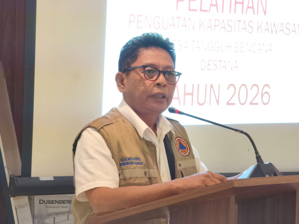 Foto: Kepala Pelaksana BPBD KSB, Abdullah. (dok. Media KSB)