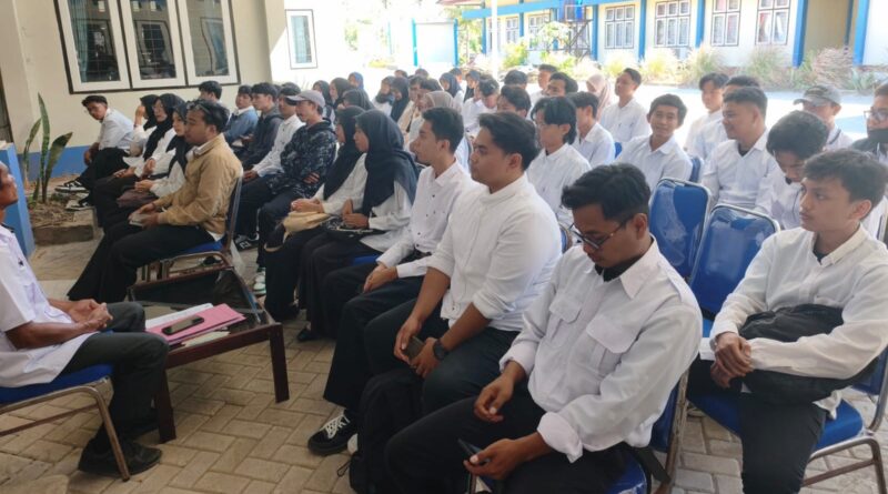 Foto: Pembekalan peserta Pelatihan Vokasi Batch IV UPTD BLK KSB. (dok. Media KSB)