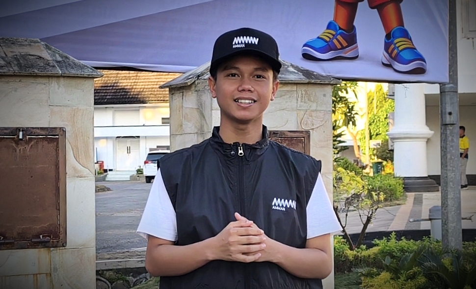 Foto: Penerima AMMAN Schooler 2026, Dirga Haidarraid Ramadhan (dok. Media KSB)