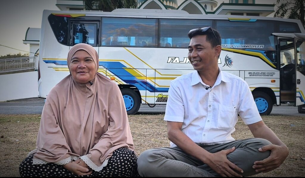 Foto: Orang tua Dirga Haidarraid Ramadhan (dok. Media KSB)