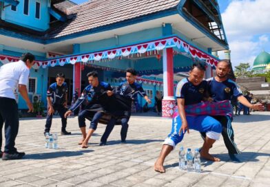 Foto: Lomba antar bidang dalam memperingati HUT ke-81 RI, Dishub KSB. (dok. Media KSB)