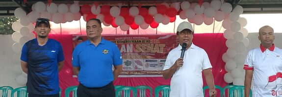 Foto: Jalan Sehat Tapir dalam rangka HUT ke-81 RI.