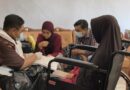 Foto: Pengukuran alat bantu disabilitas, Dinsos KSB. (dok. Media KSB)