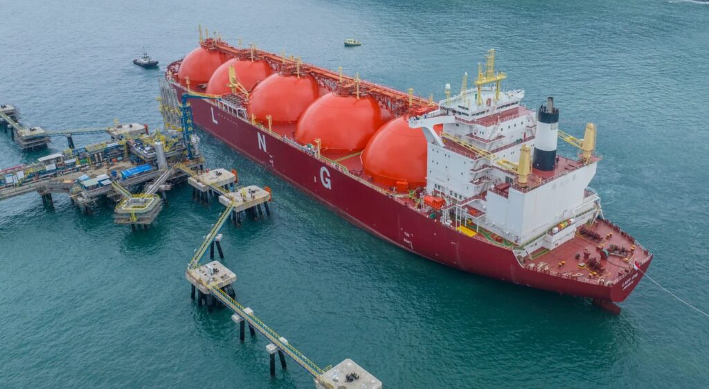 Foto: MT Lady Eva, Kapal Tanker Raksasa Pengangkut LNG (dok. AMMAN)