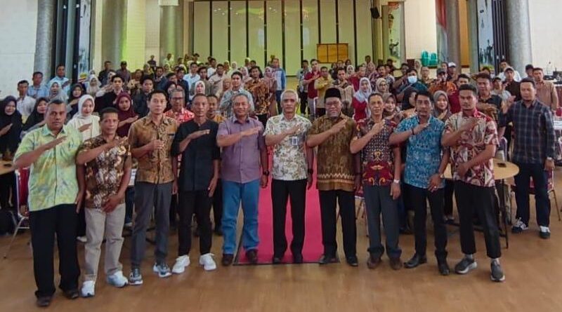 Foto: Pembekalan Panitia Pilkades Serentak 2026 oleh DPMD KSB