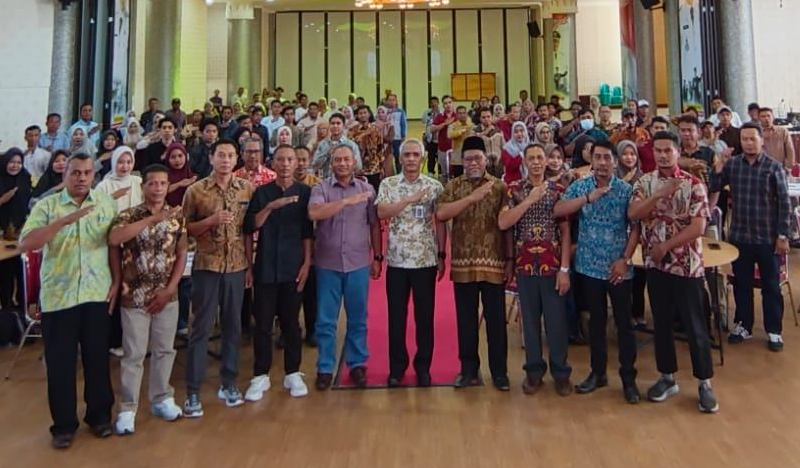 Foto: Pembekalan Panitia Pilkades Serentak 2026 oleh DPMD KSB