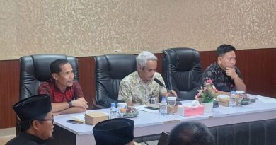 Foto: Rapat Revisi Peraturan Daerah Nomor 11 Tahun 2020 tentang Rencana Tata Ruang Wilayah (RTRW) 2020-2040.