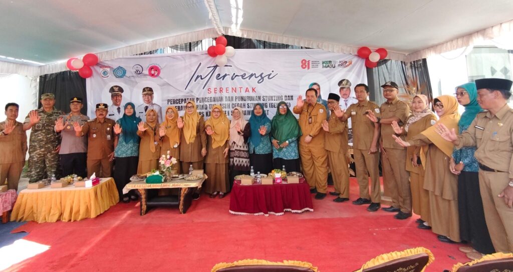 Foto: Intervensi Stunting Lintas OPD di Desa Maluk