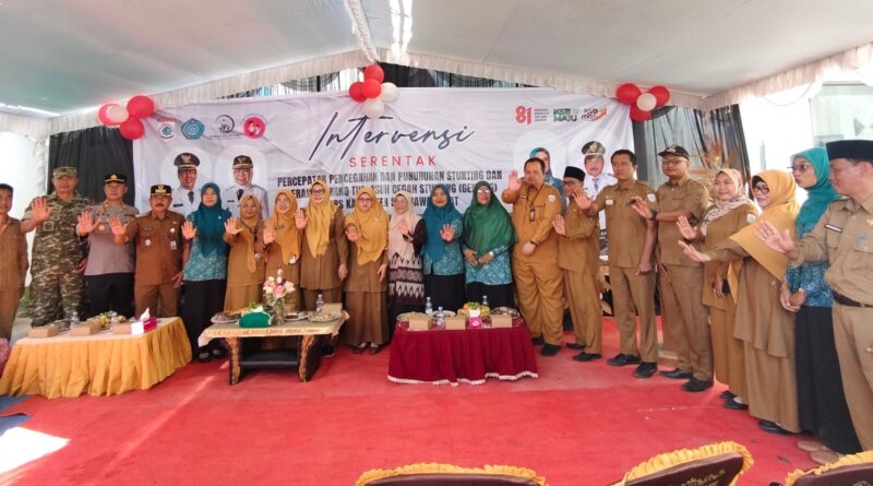 Foto: Intervensi Stunting Lintas OPD di Desa Maluk