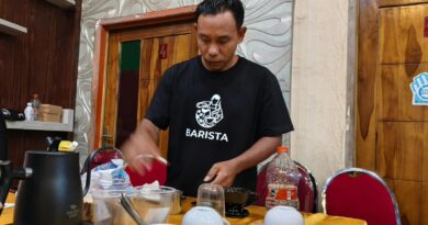 MEDIAKSB - Pelatihan barista Diskoperindag KSB, Rabu (30/09/2026)(Foto: Imam Fauzan)