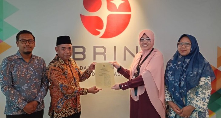 Foto: Kerjasama Pemerintah KSB dengan BRIN (dok. PPID KSB)