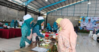 Foto: Lomba Masak Serba Ikan (LMSI) Diskan KSB. (dok. Media KSB)