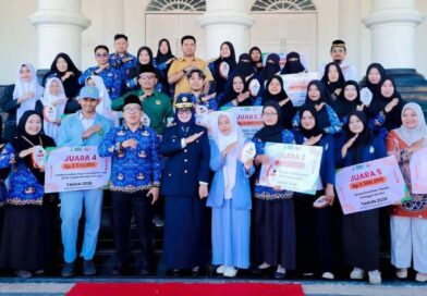 Foto: Dokumentasi bersama, Kepala Brida KSB, Mars Anugerainsyah bersama pemenang Lomba Penelitian 2026.