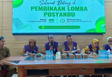 Foto: Pembinaan Intensif yang digelar OPD Pengampu 6 Standar Pelayanan Minimal (SPM) di Posyandu Batu Hijau X.