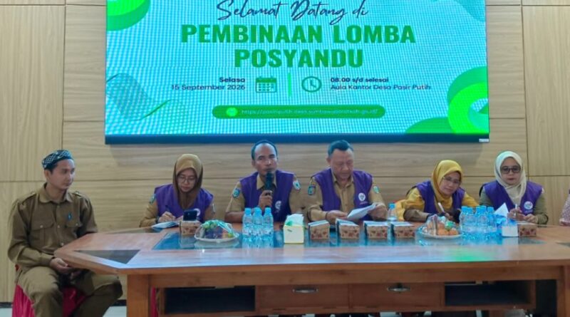 Foto: Pembinaan Intensif yang digelar OPD Pengampu 6 Standar Pelayanan Minimal (SPM) di Posyandu Batu Hijau X.