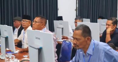 Foto: Tes CAT Pilkades Serentak KSB (dok. Undova)