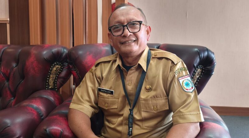 MEDIAKSB - Kepala Bakesbangpol KSB, Syaifullah (Foto: Imam Fauzan)