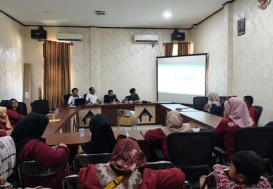 Foto: Rapat verivikasi data Disperkim KSB bersama AGR (dok. Media KSB)