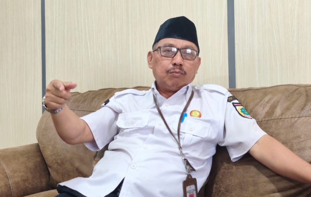 MEDIAKSB - Kepala BKPSDM KSB, Agusman, Rabu (28/10) (Foto: Imam Fauzan/MEDIAKSB)