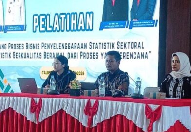 MEDIAKSB - Pelatihan Bidang Proses Bisnis Penyelenggaraan Statistik Sektoral Diskominfo KSB (Foto: Diskominfo KSB)
