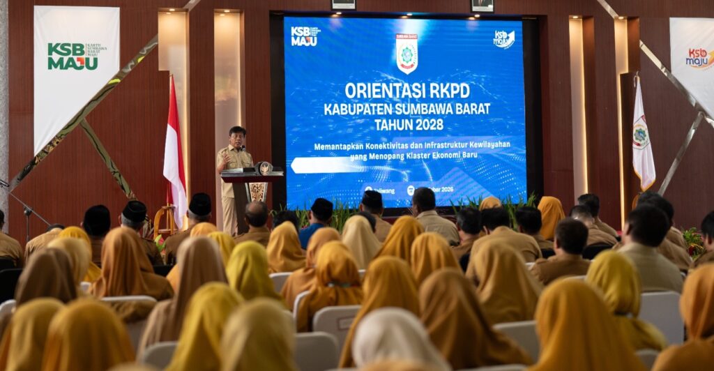 MEDIAKSB - Bupati KSB, H. Amar Nurmansyah, S.T., M.Si. dalam acara Orientasi RKPD 2028, Senin (12/10/2026) (Foto: Bappeda KSB)