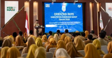 MEDIAKSB - Bupati KSB, H. Amar Nurmansyah, S.T., M.Si. dalam acara Orientasi RKPD 2028, Senin (12/10/2026) (Foto: Bappeda KSB)