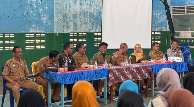 MEDIAKSB - Uji coba E-Voting di desa Goa, Kecamatan Jereweh, Selasa (13/10/2026) (Foto: DPMD KSB)