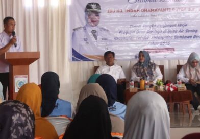 MEDIAKSB - Kunjungan Wagub NTB, Indah Dhamayanti Putri, di desa Air Suning (Foto: Desa Air Suning)