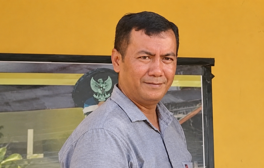 MEDIAKSB - Kepala Desa Kiantar, Hasbullah.