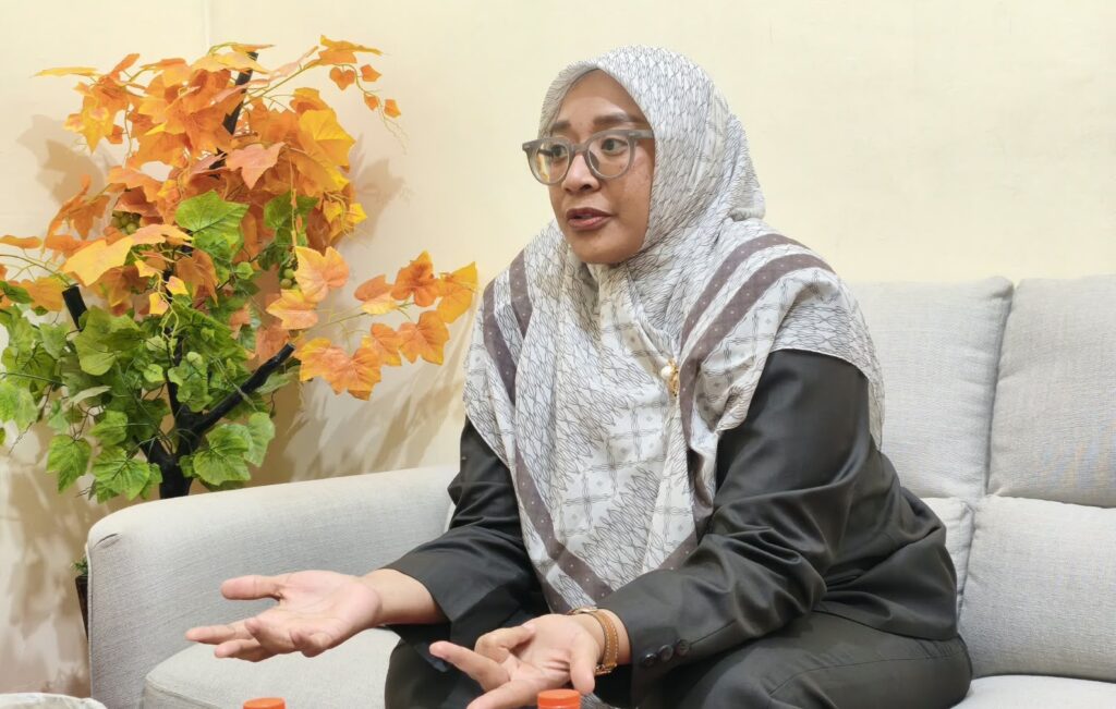 MEDIAKSB - Wakil Ketua II DPRD KSB, Merliza Jawas, Senin (13/10/2026) (Foto: Imam Fauzan/MEDIAKSB)