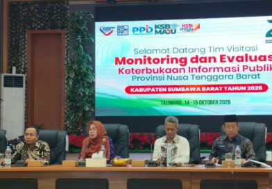 MEDIAKSB - Monev KIP oleh KI NTB di Sumbawa Barat, Kamis (15/10/2026) (Foto: Imam Fauzan/MEDIAKSB)