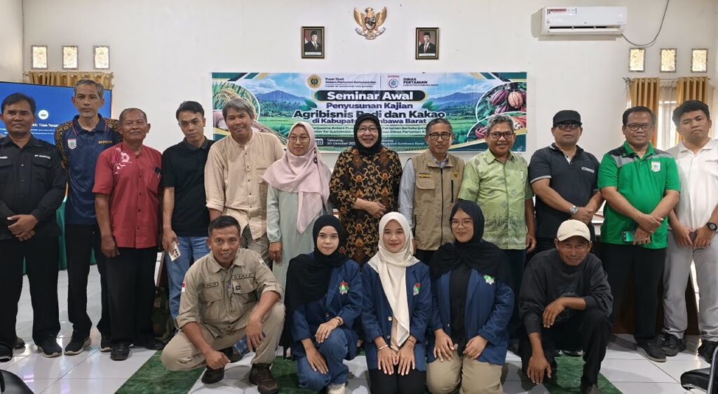 MEDIAKSB - Seminar Awal Kajian Pembentukan UPTD Pembenihan dan Alsintan Distan KSB, Jumat (30/10/2026) (Foto: Imam Fauzan/MEDIAKSB)