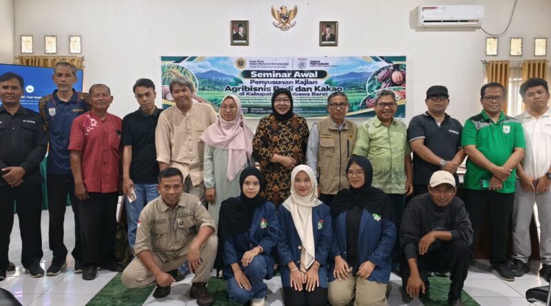 MEDIAKSB - Seminar Awal Kajian Pembentukan UPTD Pembenihan dan Alsintan Distan KSB, Jumat (30/10/2026) (Foto: Imam Fauzan/MEDIAKSB)
