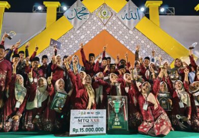 MEDIAKSB - Kafilah Kecamatan Taliwang pada MTQ ke XXII di Seteluk, Jumat (02/09/2026) (Foto: Imam Fauzan)